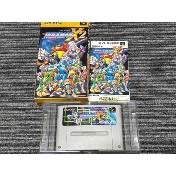 スーパーファミコン カセット ソフト ロックマンX2 カプコン CAPCOM