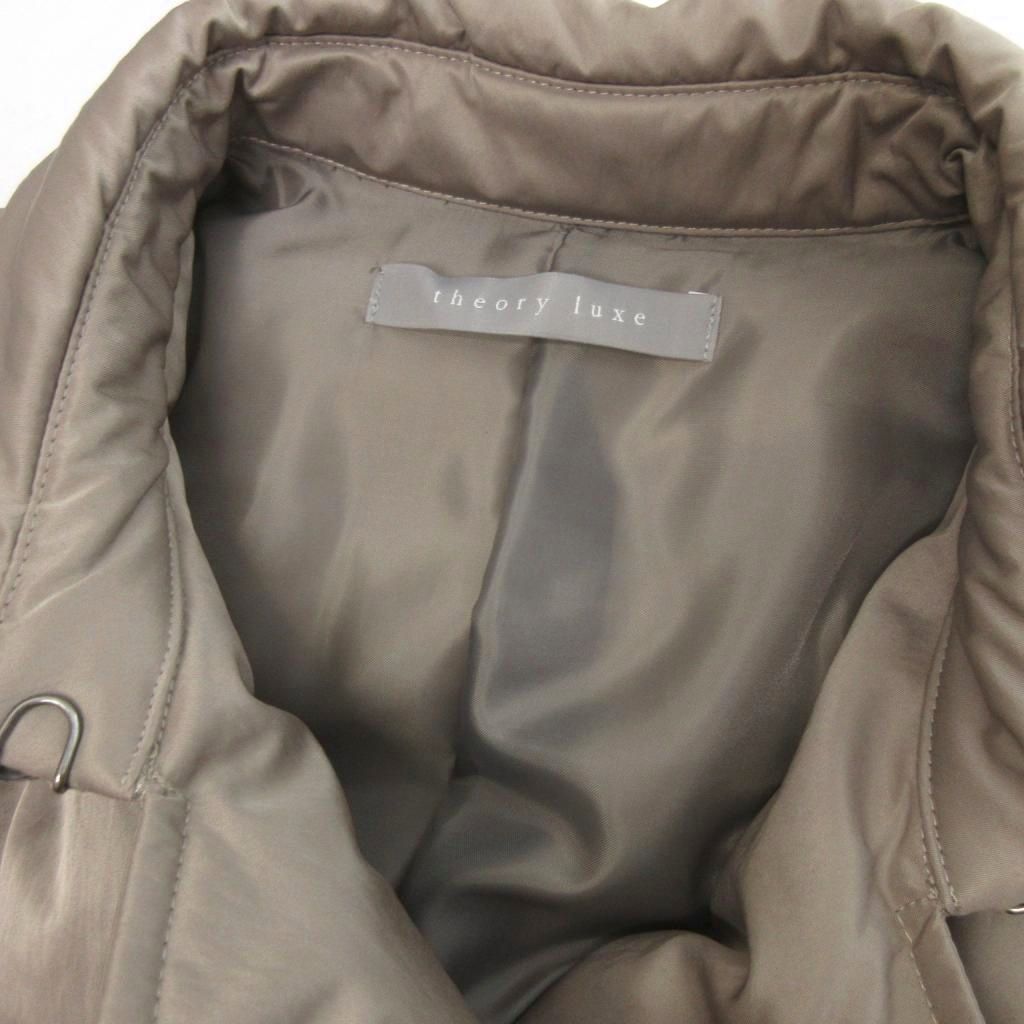 セオリーリュクス theory luxe ダウンコート ダブルブレスト 03