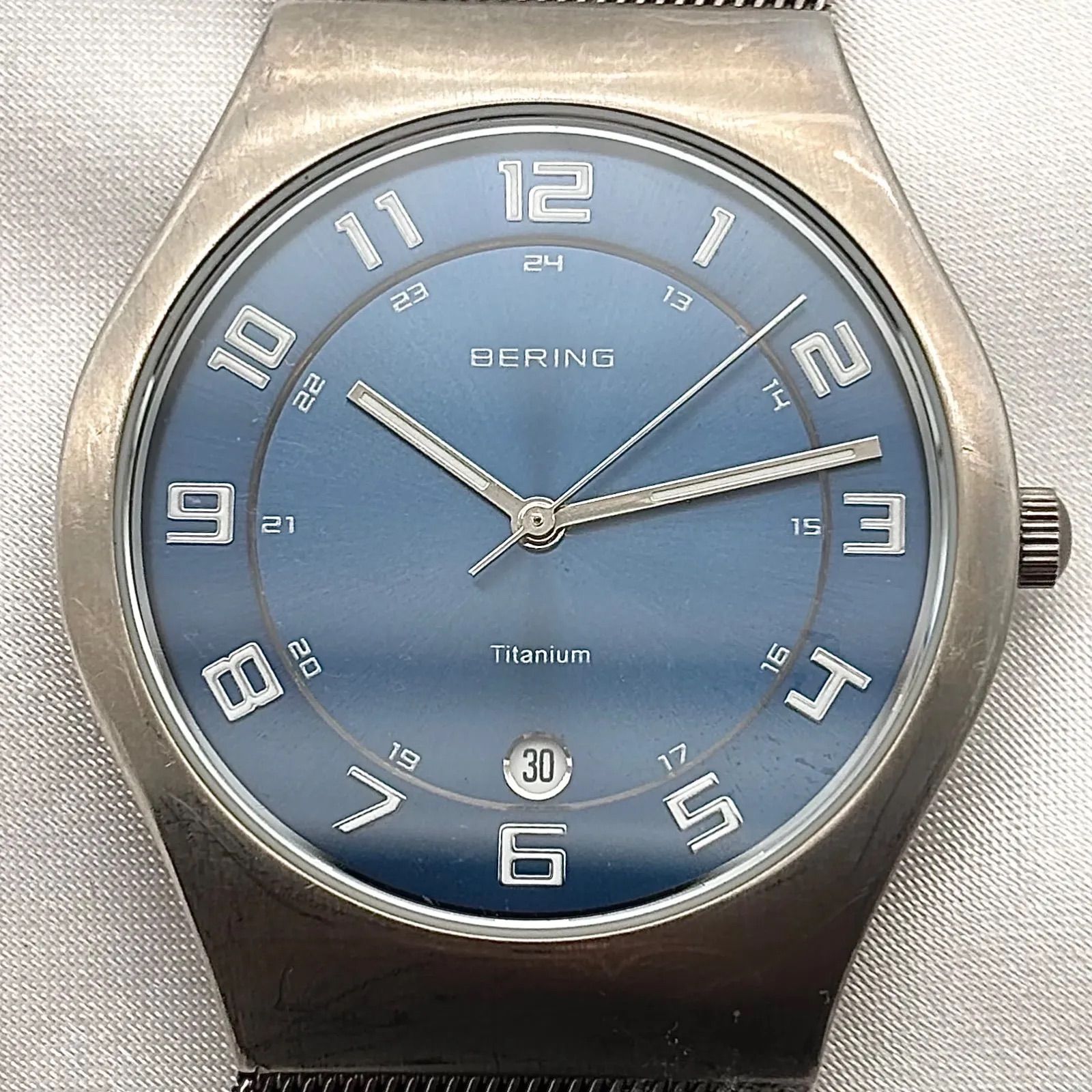 BERING 腕時計 ベーリング メンズ Scandinavian ⁄ Titanium 稼働品 