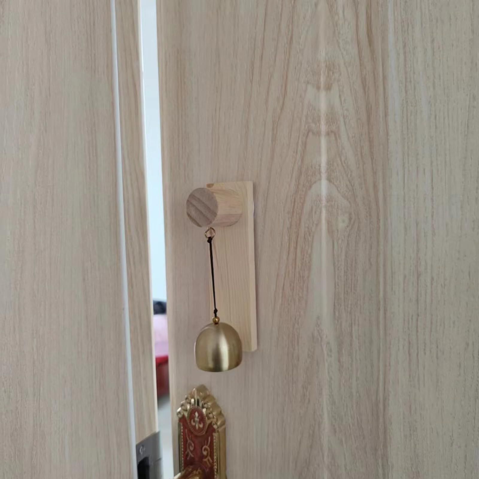 ドアベル 玄関 店舗用 チャイム 呼び鈴 ワイヤレス 木製 取付簡単