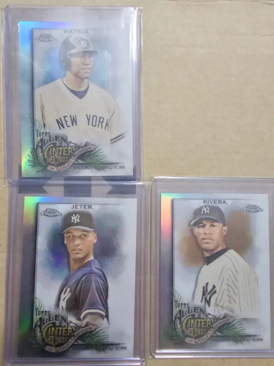 ニューヨーク・ヤンキース レジェンド クロム 野球 カード Jeter