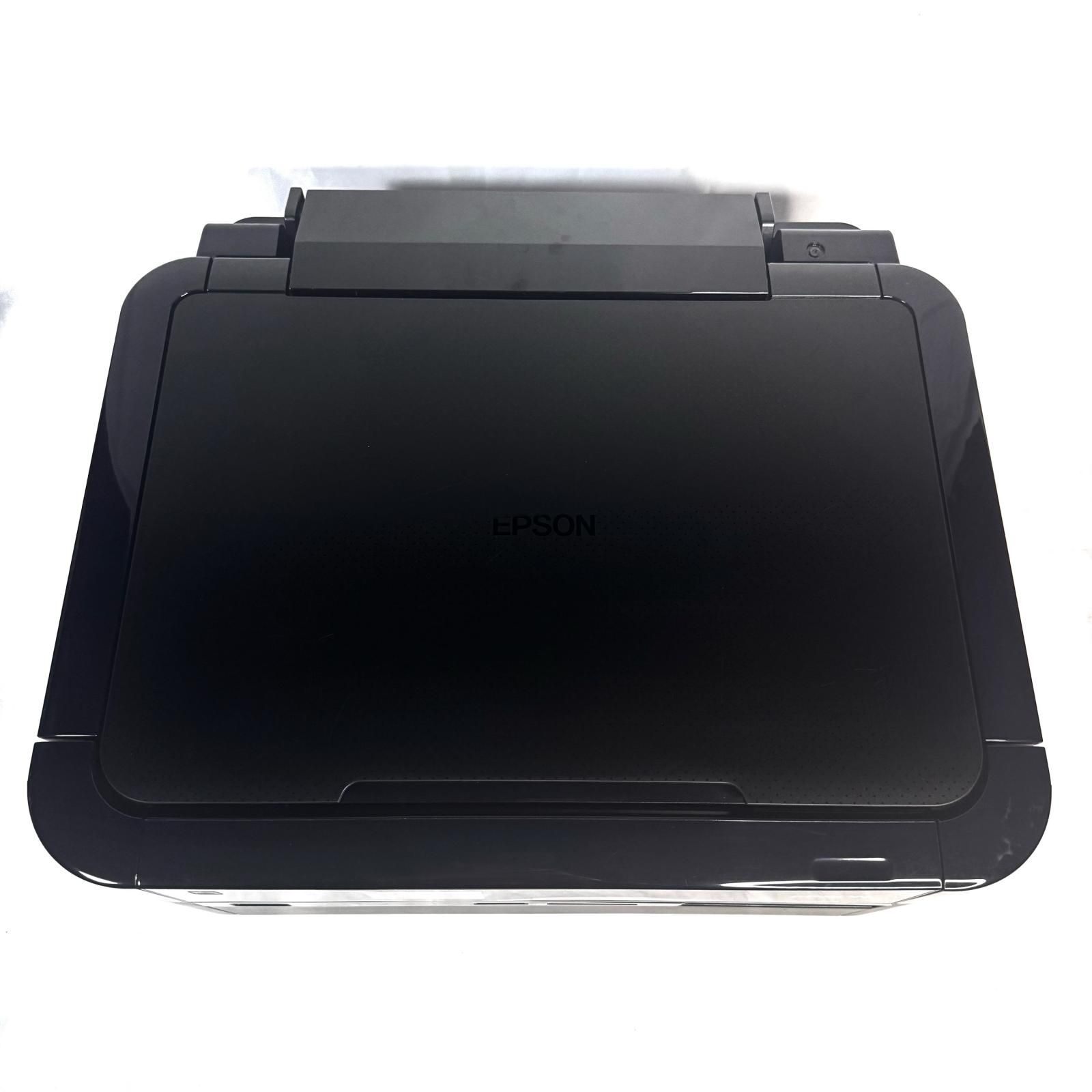 EPSON エプソン EP-704A インクジェットプリンター ブラック 黒 - メルカリ