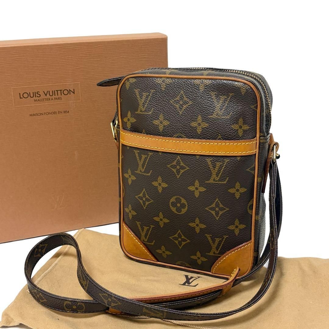 Louis Vuitton ルイヴィトン ダヌーブ ショルダーバッグ モノグラム 
