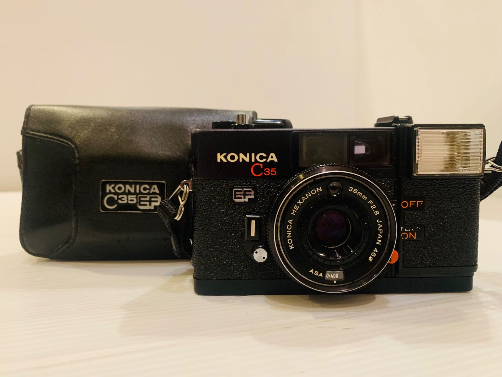 完動品】フィルムカメラ Konica C35 EF ピッカリコニカ - メルカリ