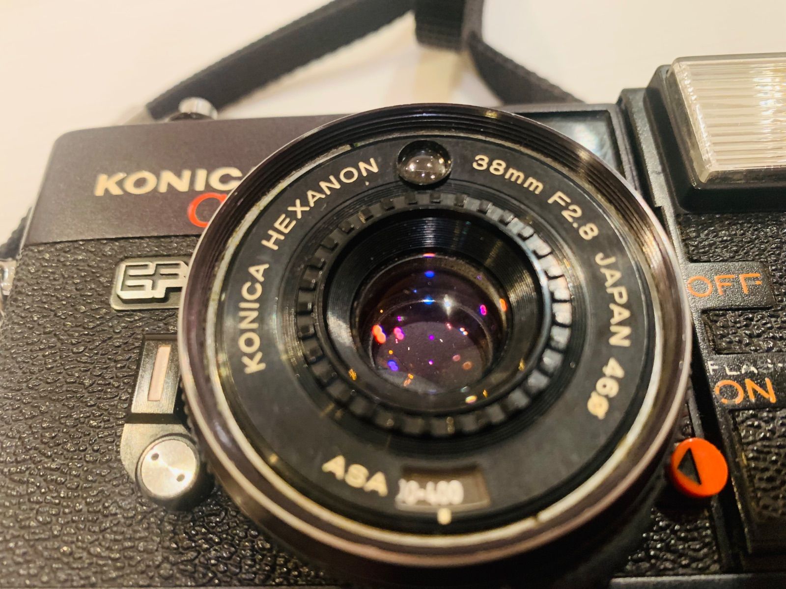 完動品】フィルムカメラ Konica C35 EF ピッカリコニカ - メルカリ