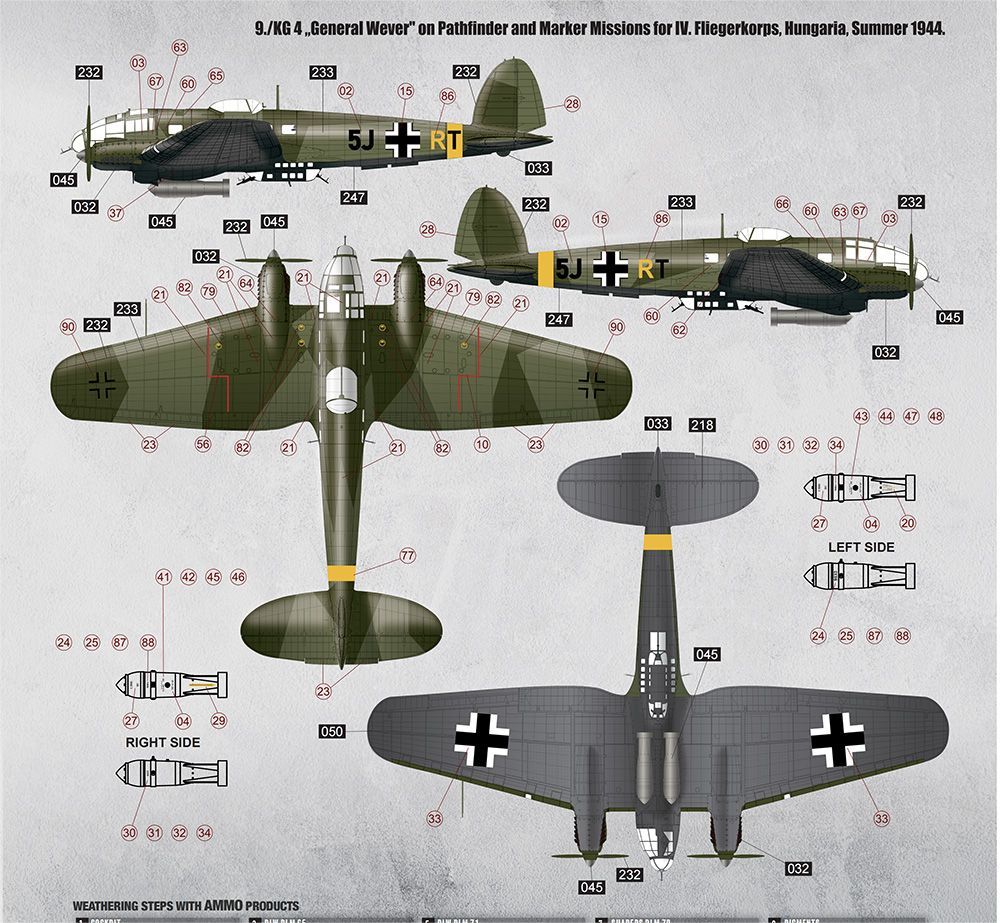 WWⅡ ドイツ爆撃機 ハインケル He111H-6 - メルカリ