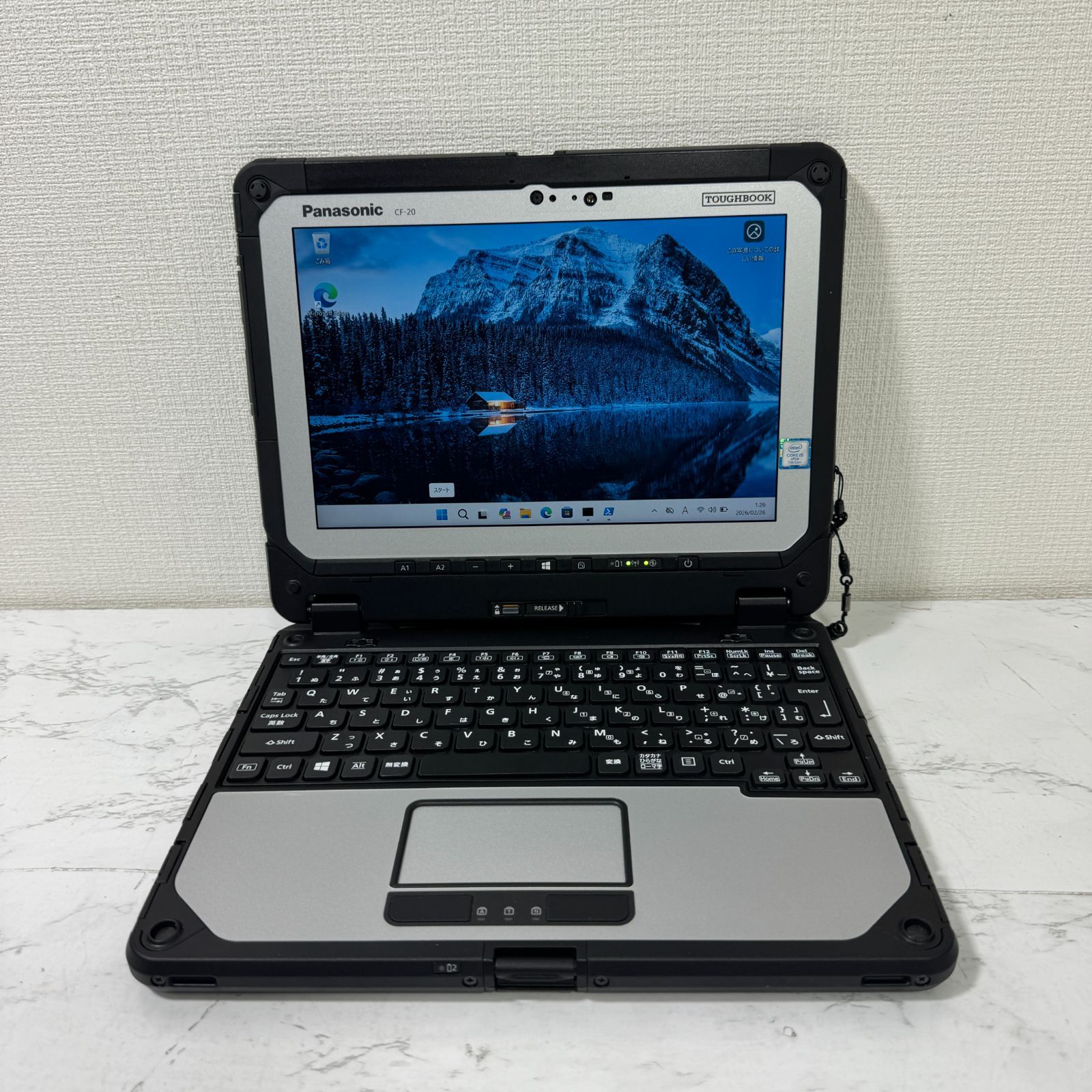 ノートPC 【良品】【1週間保証】Panasonic TOUGHBOOK CF-20 / Core i5 