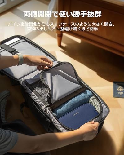 新品 [tomtoc] 旅行 リュック 28L 機内持ち込み ビジネス バックパック