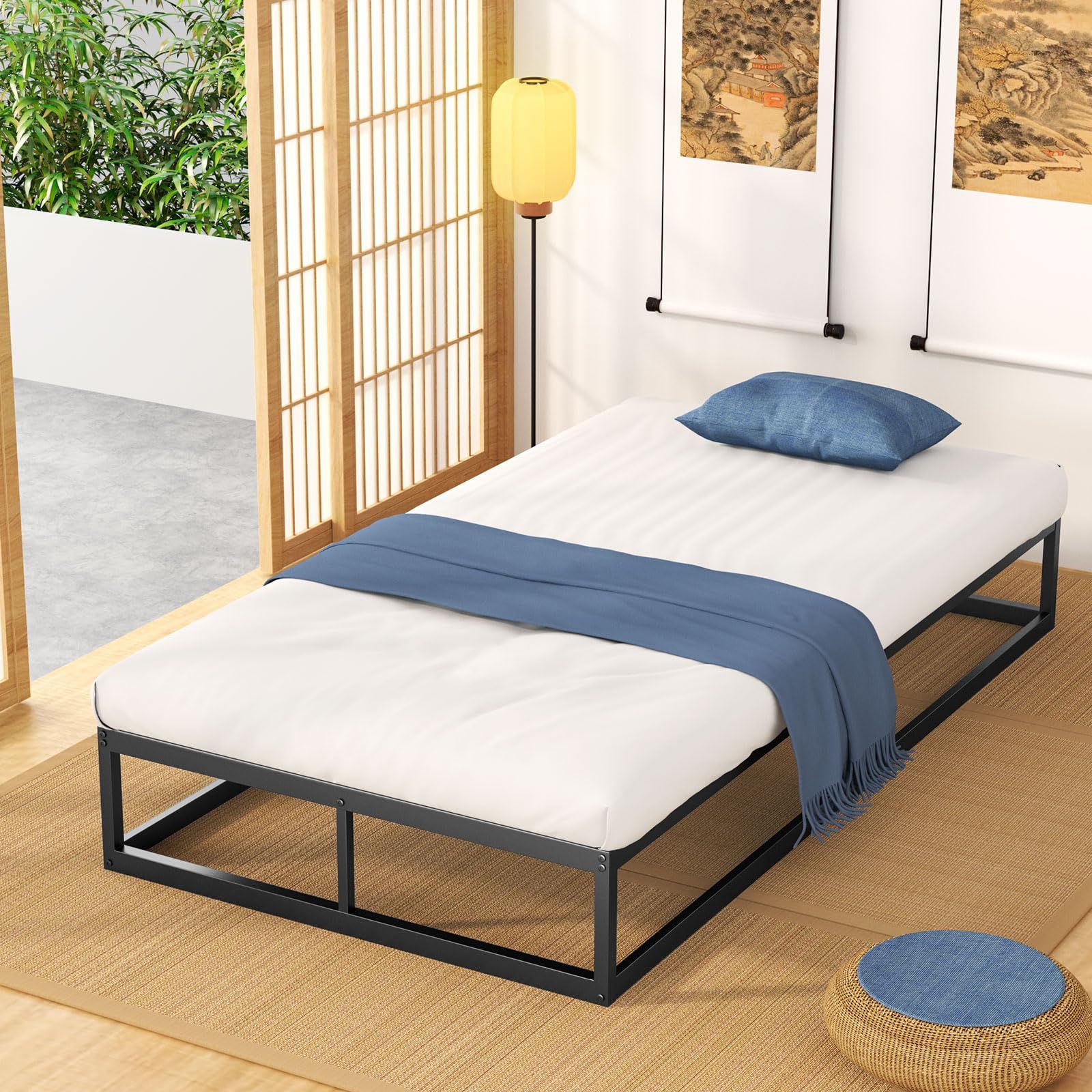 耐荷重300kg] ベッドフレーム シングル Holdm しんぐる パイプベッド