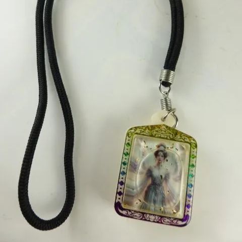 タイ呪物 呪符 ジンジョークカオハン 九尾の狐 プラクルアンネックレス