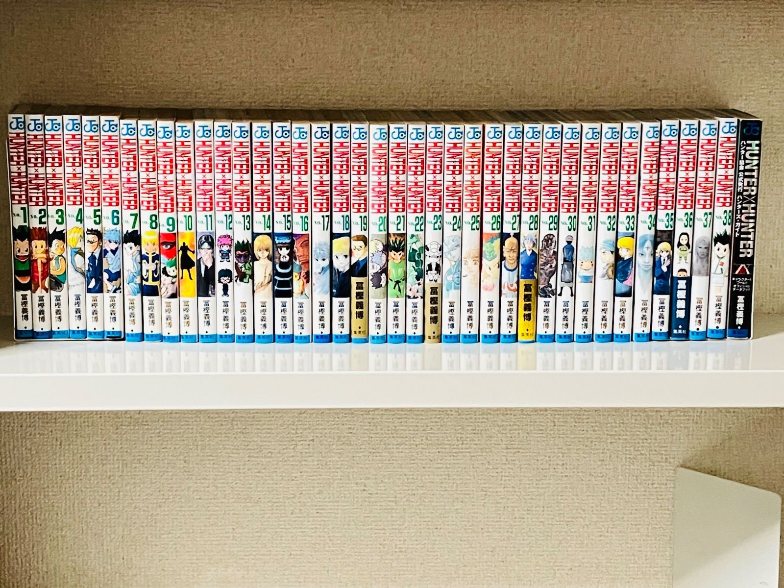HUNTER×HUNTER 1-38巻＋ハンターズ・ガイド付 ハンターハンター HUNTER