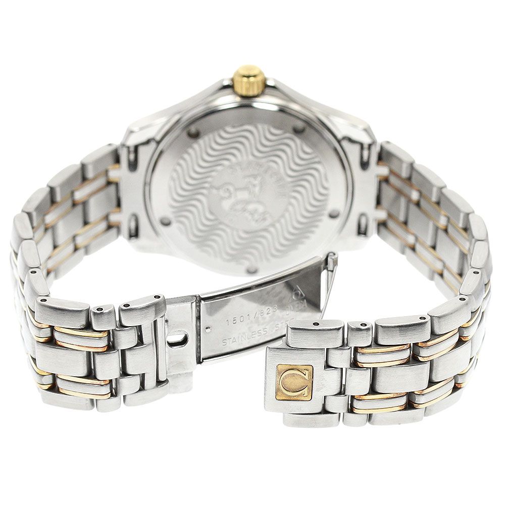 オメガ OMEGA 2311.20 シーマスター120 YGコンビ デイト クォーツ