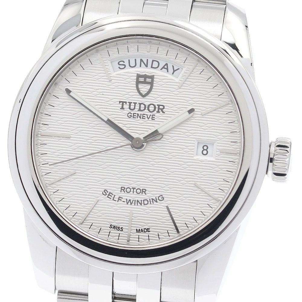 チュードル TUDOR 56000 グラマー デイトデイ 自動巻き メンズ 保証書付き_942970