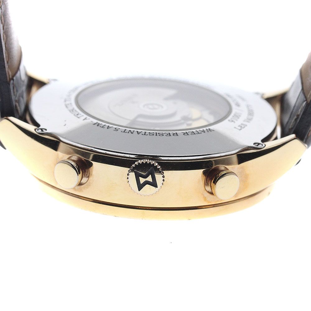  エドックス EDOX 91001-37R-ABR レ ヴォベール クロノグラフ 自動巻き メンズ 箱 保証書付き_944965 ストレスフリー 自動巻き時計 腕時計(アナログ)