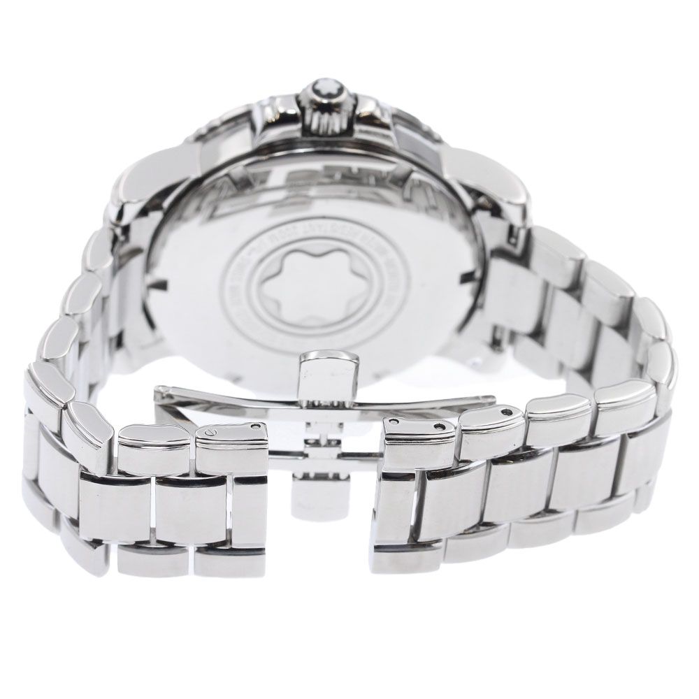  モンブラン MONTBLANC 7061 GMT スポーツ デイト 自動巻き メンズ _942669 モノトーン 自動巻き時計 腕時計(アナログ)