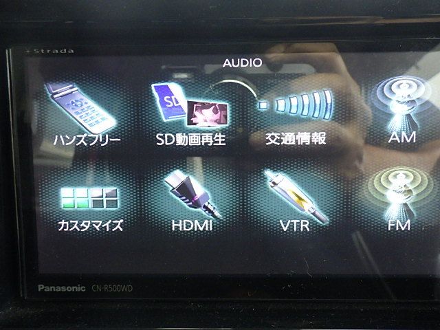 N247-15 パナソニック CN-R500WD メモリ 4×4地デジ内蔵ナビ 2013年