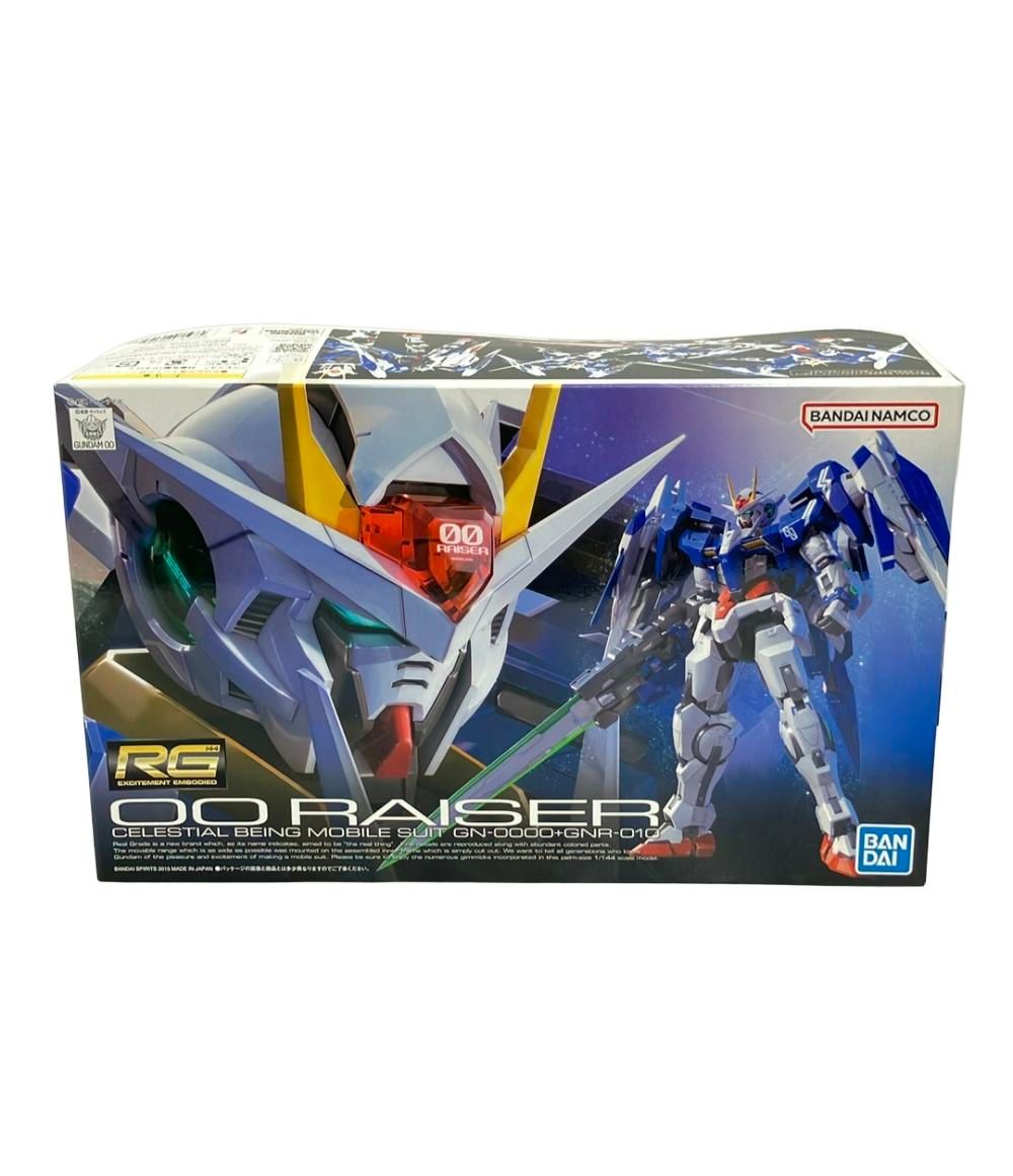 美品 バンダイ 機動戦士ガンダム00 RG 1/144 GN-0000+GNR-010