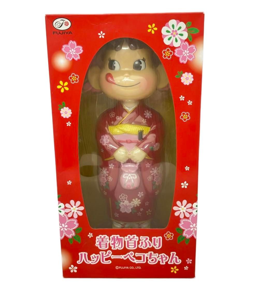 FUJIYA 着物首振り ハッピーペコちゃん フィギュア - メルカリ