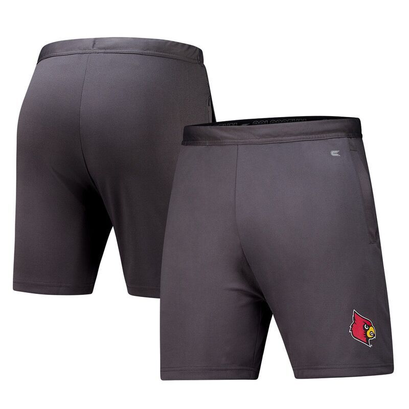 コロシアム メンズ ボトムス ハーフパンツ・ショーツ ショートパンツ Mens Colosseum Charcoalouisville Cardinals Forget Shorts Lou Charco チャコール