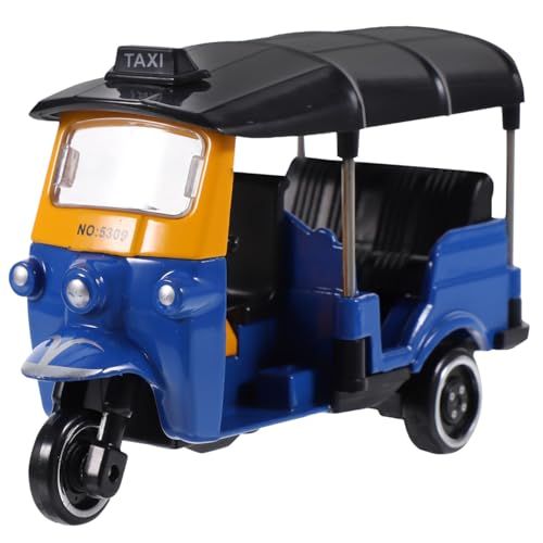新品 Vaguelly 合金製ミニチュア三輪車モデル 3.15×2.20×1.46インチ