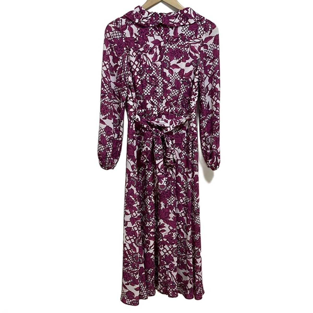 kayme(ケイミー) ワンピース サイズ7 S レディース - ピンク×白 V