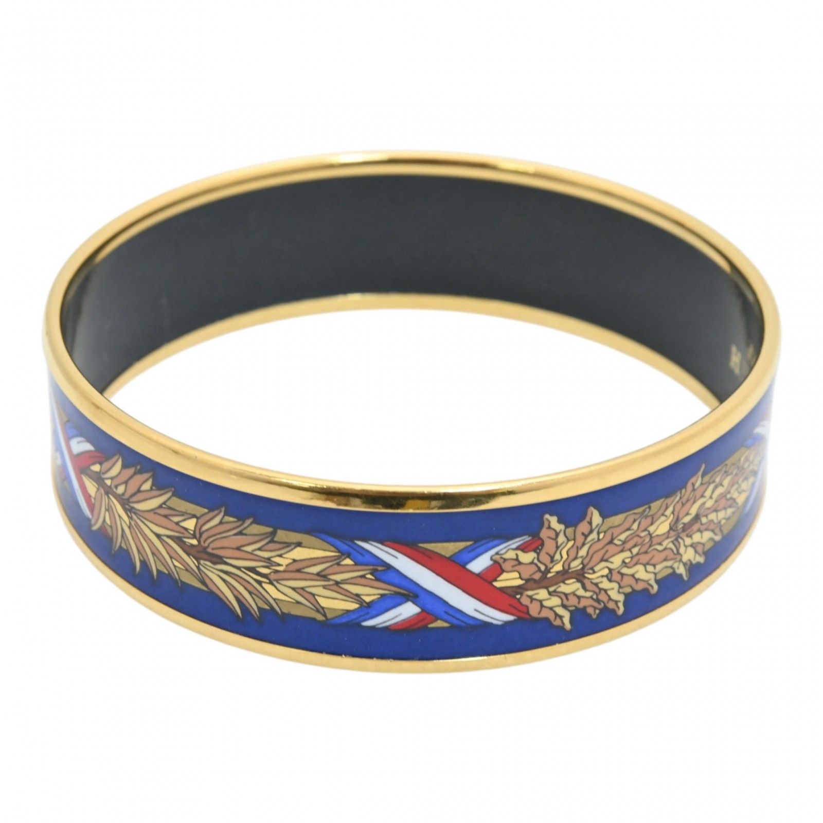 エルメス エマイユGM バングル 七宝焼き ブレスレット Aランク