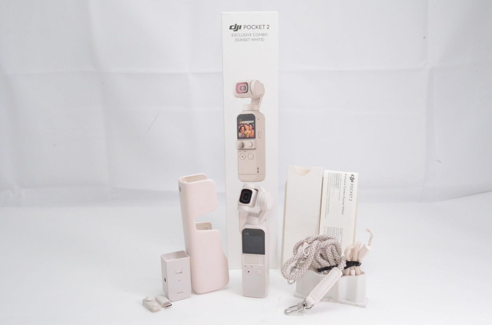 DJI vlogカメラ Pocket 2 限定コンボ(サンセット ホワイト) - メルカリ