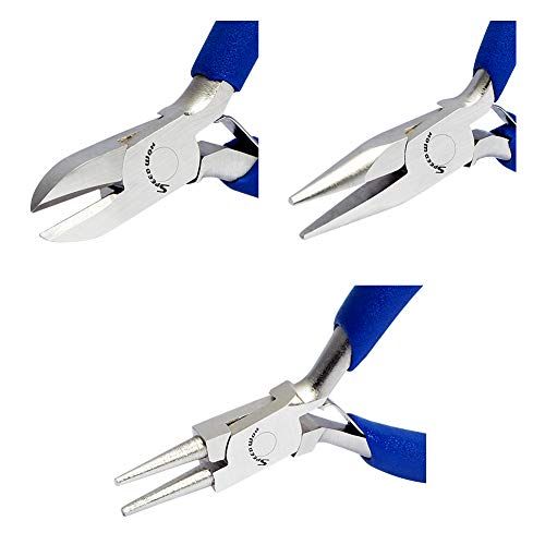 新品 SPEEDWOX ビーズ用ツールセット 3点 平ヤットコ 丸やっとこ