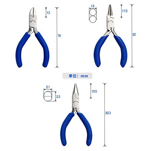 新品 SPEEDWOX ビーズ用ツールセット 3点 平ヤットコ 丸やっとこ