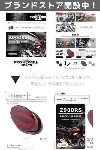 新品 ポッシュフェイス(POSH FAITH) バイク用品 3D-TECH フロント