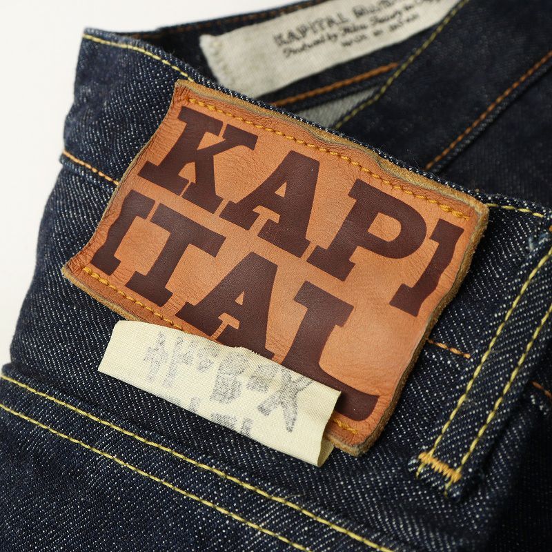 キャピタル KAPITAL SLP033 14ozデニム 5P OKABELLBO フレアデニム