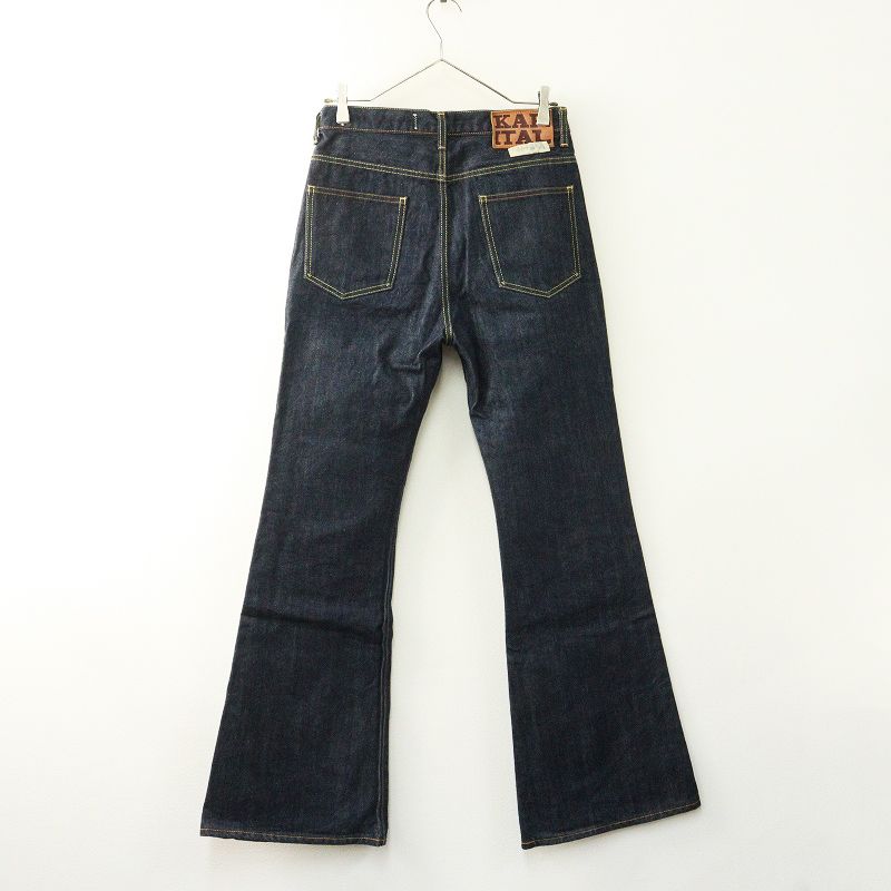 キャピタル KAPITAL SLP033 14ozデニム 5P OKABELLBO フレアデニム