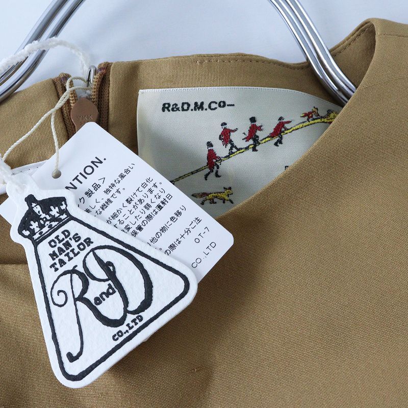 美品 定価6.1万 オールドマンズテーラー R&D.M.Co- ポリコットンシルク