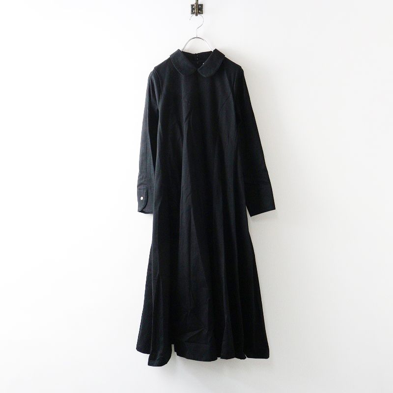 フーフー foufou THE DRESS #34 round collar flare dress ラウンド