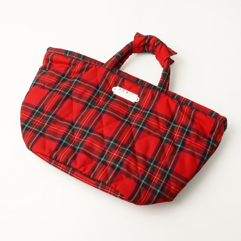 オールドマンズテーラー R&D.M.Co- タータンチェック マルシェバッグ