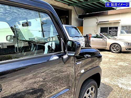 新品 BRIGHTZ ハスラー MR92S MR52S 超鏡面ステンレスメッキピラーパネル 2PC 【 PIL－SIL－432 】 R92 R52 92S 52S 92 52 90 50