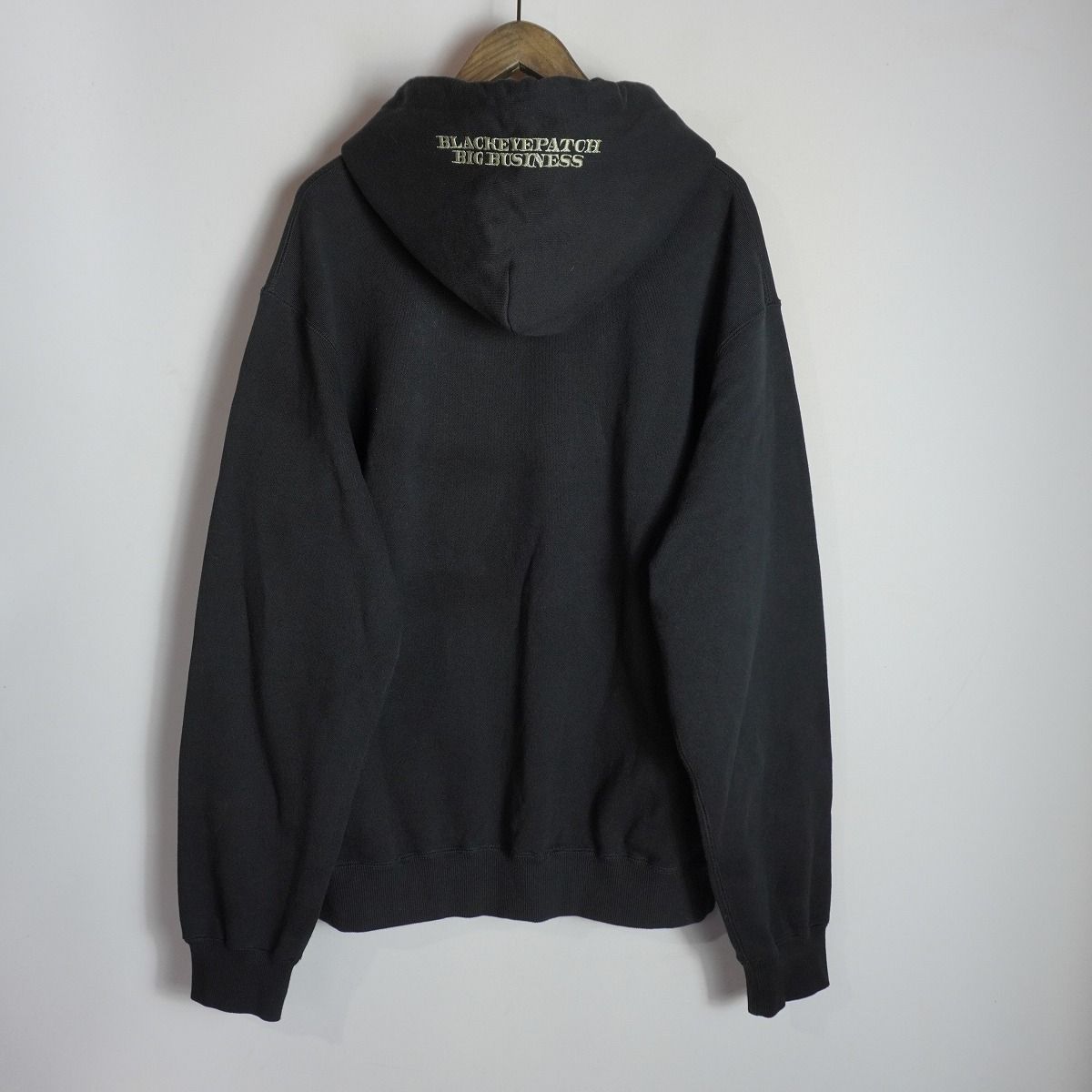 美品24AW Black Eye Patch ブラックアイパッチ OG DOLLAR BILL HOODIE