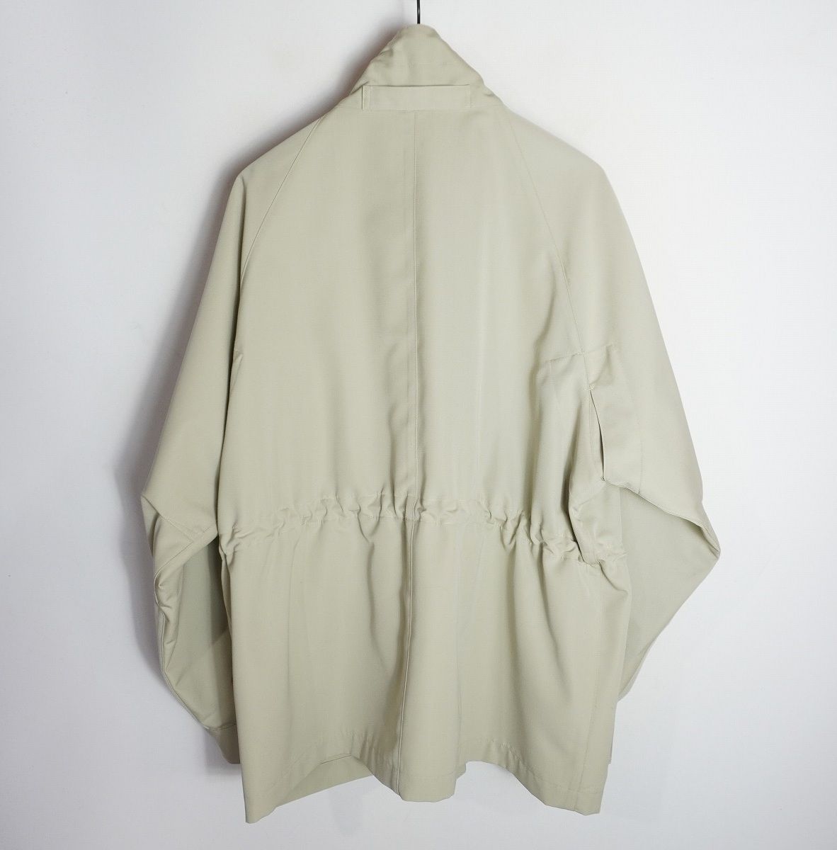 美品 25SS AURALEE オーラリー WOOL MAX CANVAS HIGH NECK ZIP BLOUSON