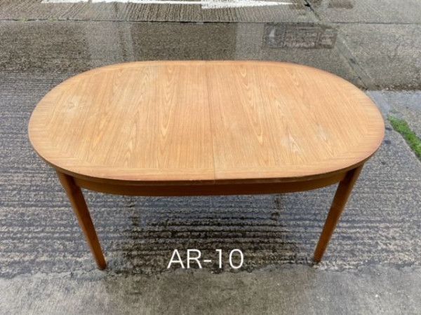 STONEHILL 英国 ヴィンテージ オーバル ダイニングテーブル チーク