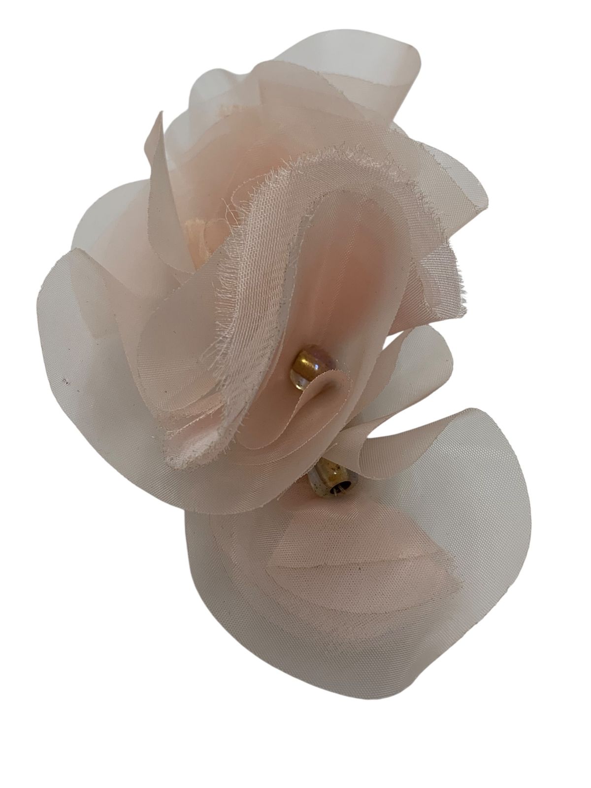 アッカ バレッタ ピンク ヘアアクセサリー フラワーモチーフ