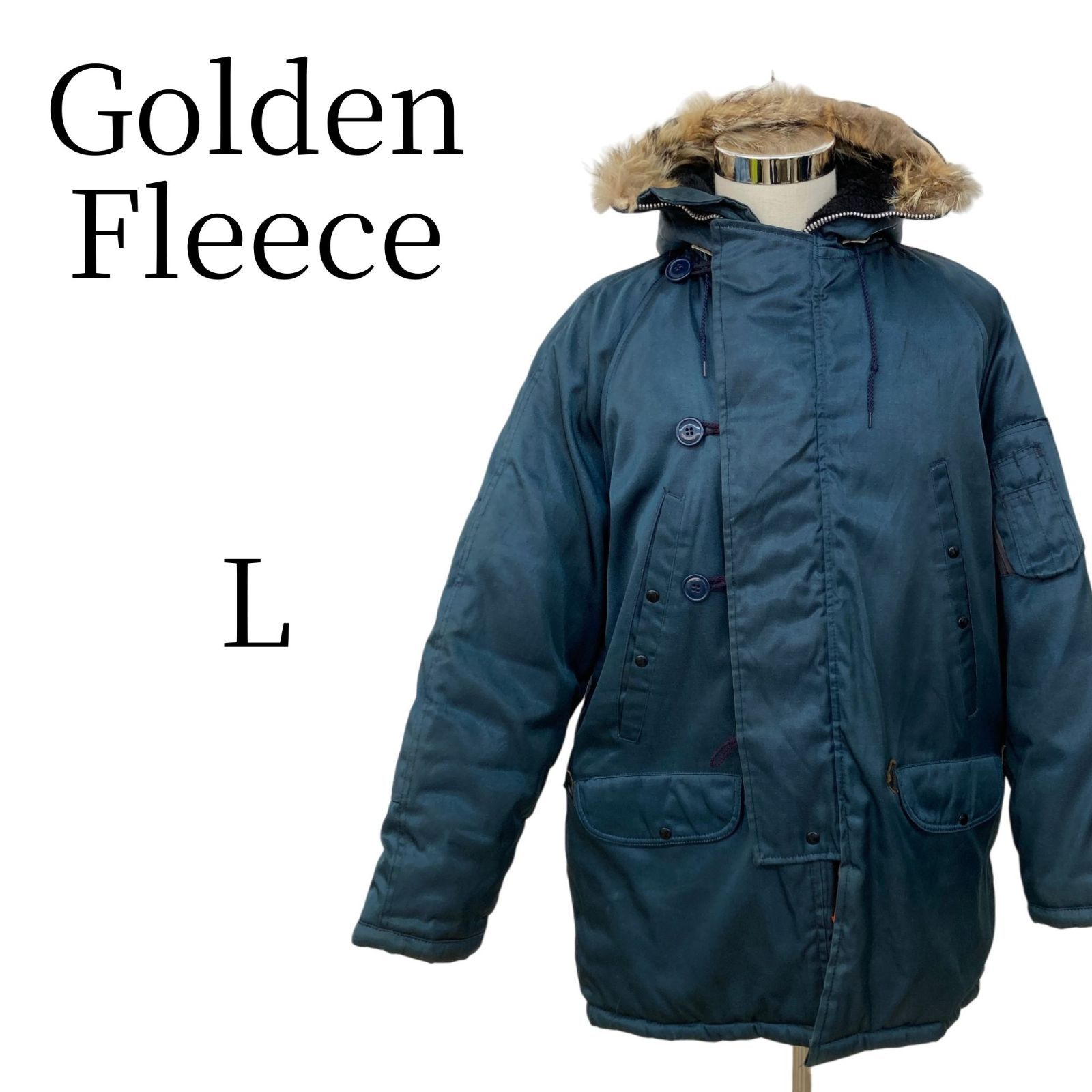 希少【Golden Fleece】N-3B フライトジャケット USA製 サイズ42 L相当