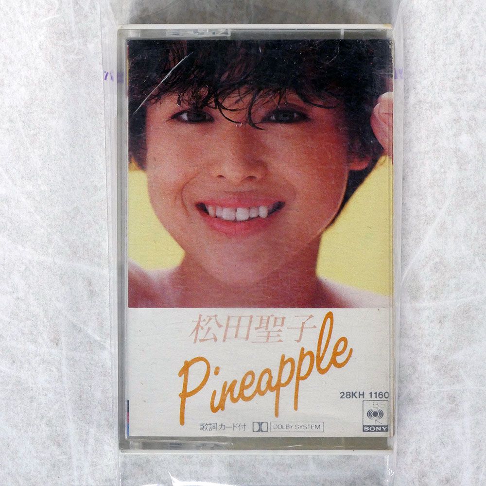 国内盤 松田聖子/PINEAPPLE/SONY 28KH1160 カセット □ - メルカリ