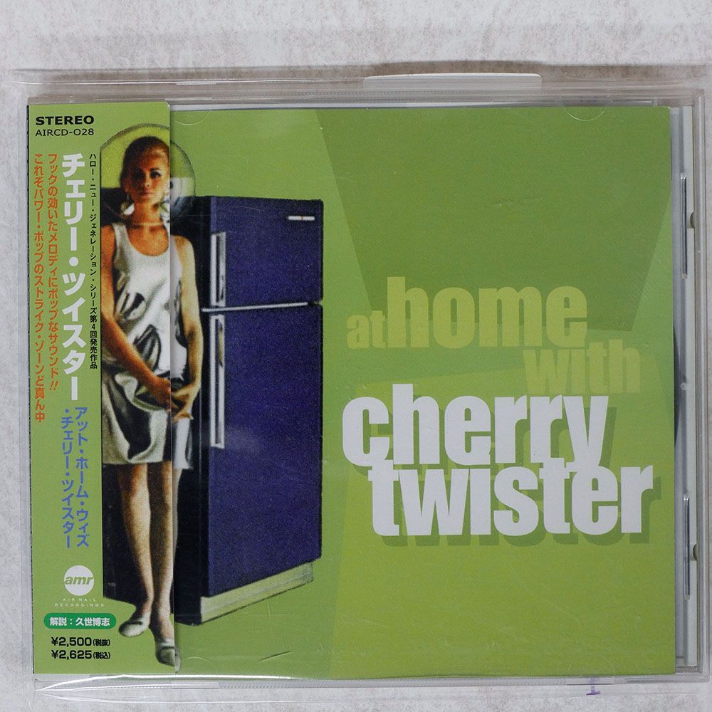 国内盤 CHERRY TWISTER/AT HOME WITH/AIR MAIL RECORDINGS AIRCD028 CD