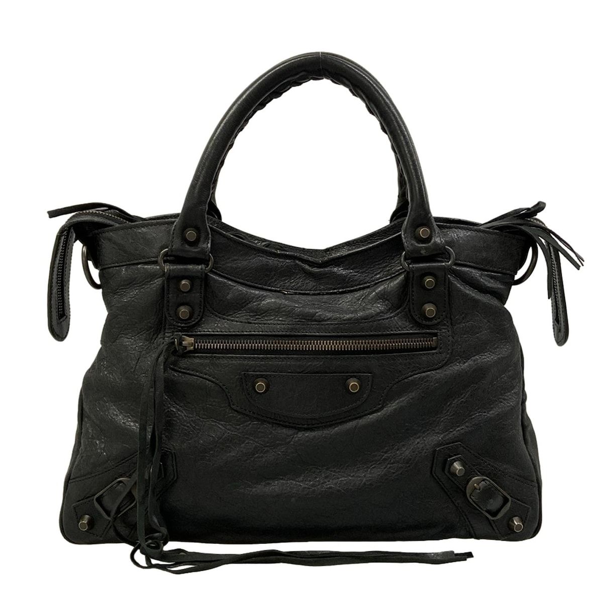 BALENCIAGA(バレンシアガ) ハンドバッグ ザ・タウン 240579 黒 レザー