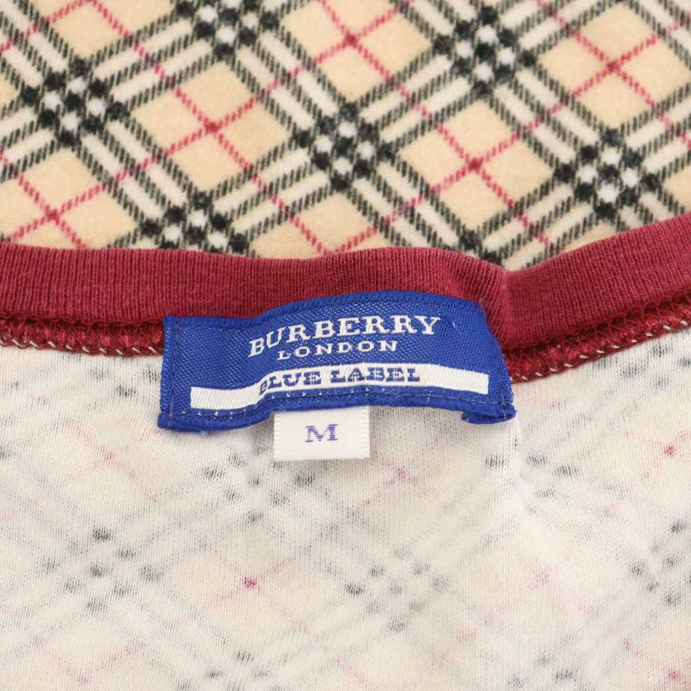 バーバリーブルーレーベル BURBERRY BLUE LABEL カットソー 7分袖