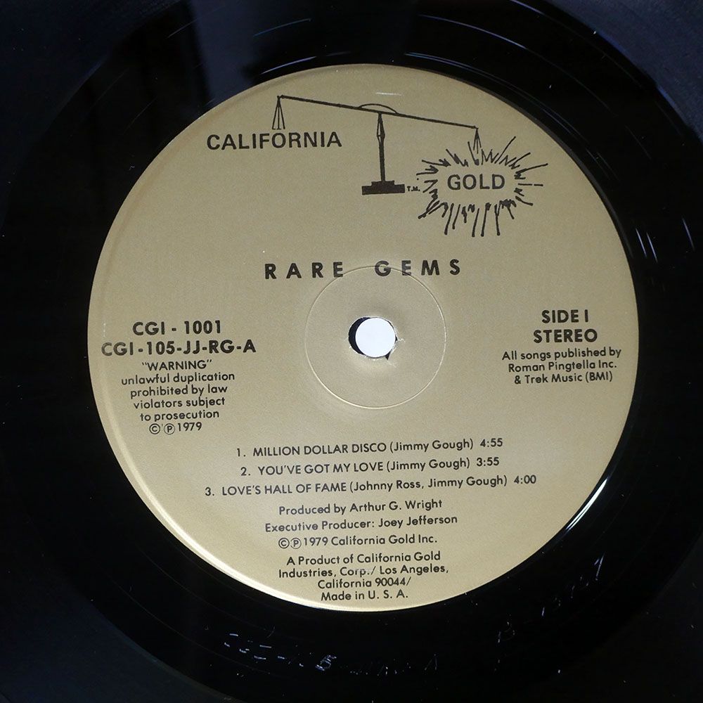 米 US盤 RARE GEMS ODYSSEY/MILLION DOLLAR DISCO/CALIFORNIA GOLD