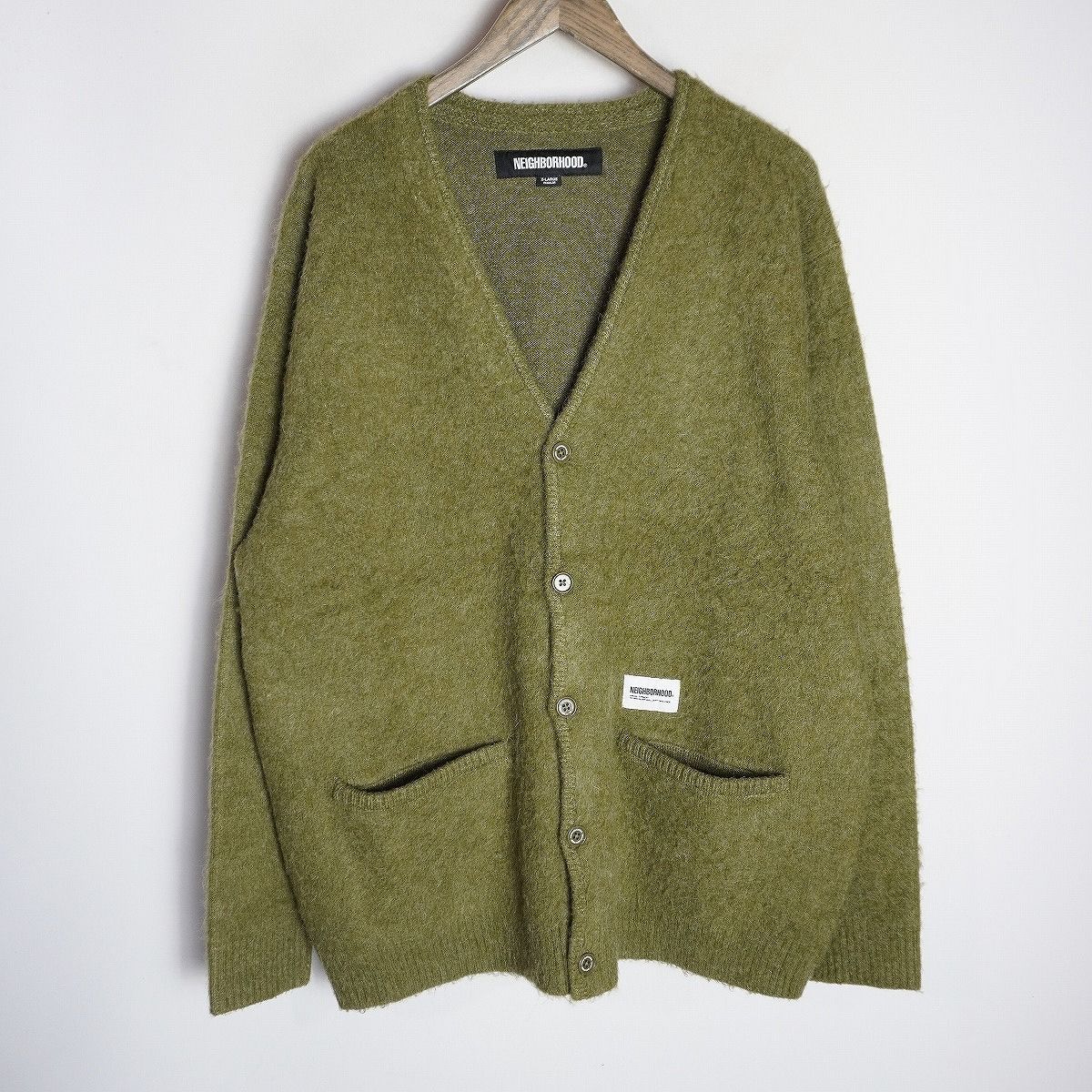 極美品 25AW NEIGHBORHOOD ネイバーフッド MOHAIR CARDIGAN 25213NH