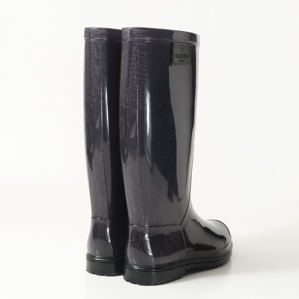 □美品□Valentino Garavani ヴァレンティノ・ガラヴァーニ レイン