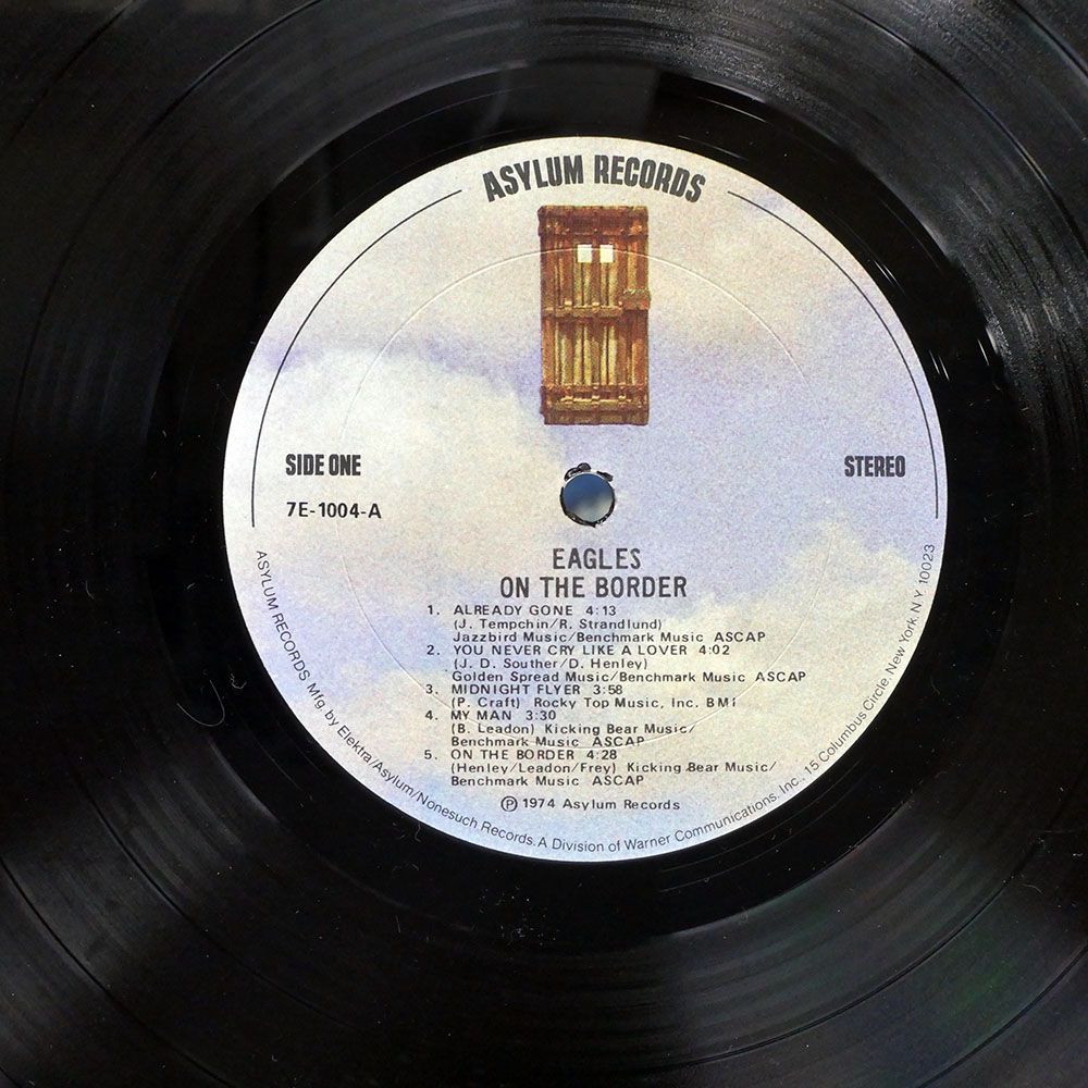 米 US盤 EAGLES/ON THE BORDER/ASYLUM 7E1004 LP - メルカリ