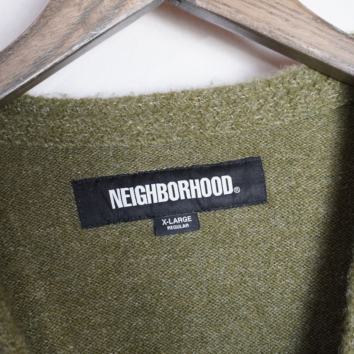 極美品 25AW NEIGHBORHOOD ネイバーフッド MOHAIR CARDIGAN 25213NH